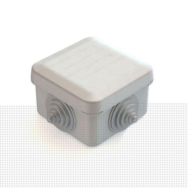 Коробка распаячная для наружного монтажа 70х70х40мм IP55 4 гермоввода с защелк. крышкой CHINT 8820012