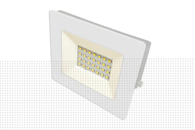Прожектор LFL-2001 C01 (LED SMD 20Вт 230В 6500К) бел. Ultraflash 14128
