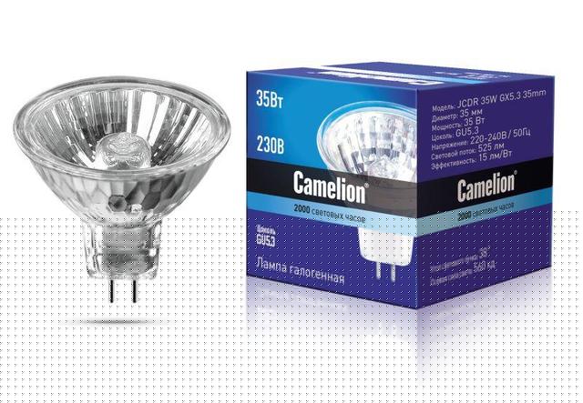 Лампа галогенная MINI JCDR (MR11) 35Вт 220В GX5.3 Camelion 7092