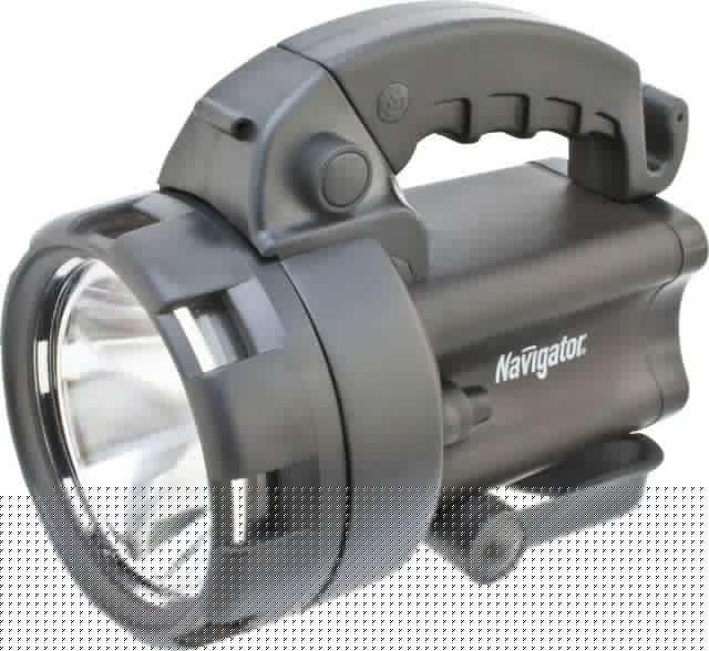 Фонарь-прожектор аккумуляторный 94 963 NPT-SP09-ACCU 1CREE 3Вт + 4LED аккум. 4В 4А.ч. NAVIGATOR 94963