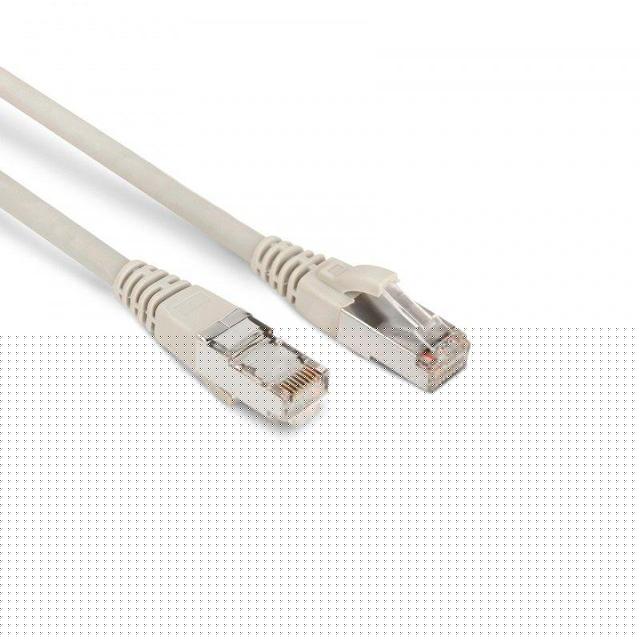 Патч-корд PC-LPM-STP-RJ45-RJ45-C6-10M-LSZH-GY F/UTP экран. кат.6 LSZH 10м сер. Hyperline 42409