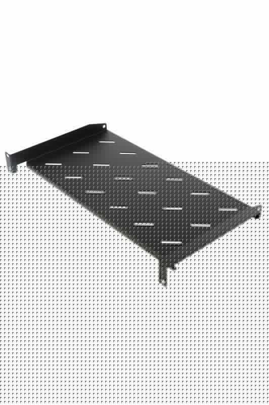 Полка угловая TAL3-1U-250-RAL9005 с перфорацией 19дюйм 1U ширина 440мм глубина 250мм черн. (RAL 9005) Hyperline 431067