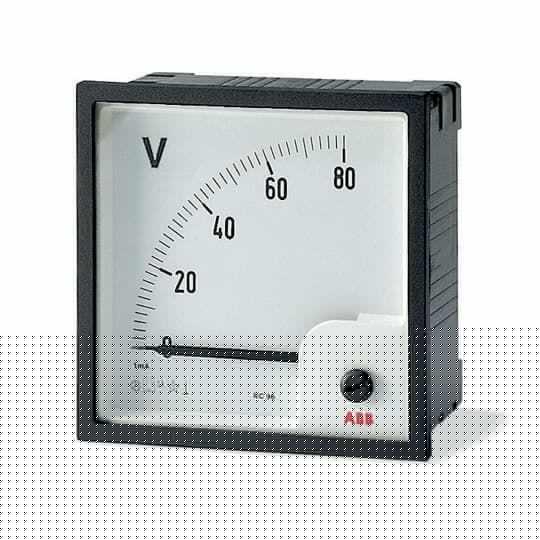 Вольтметр переменного тока VLM-1-500/96 прям. вкл. ABB 2CSG113220R4001