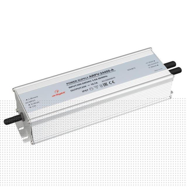 Блок питания ARPV-24400-A 24В 16.7А 400Вт IP67 метал. Arlight 026456(1)