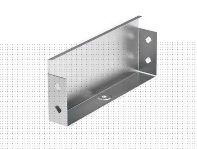 Заглушка для лотка TC 50х50 нерж. DKC 37240INOX