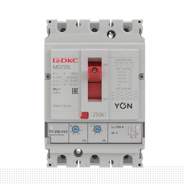 Выключатель автоматический 3п 25А 50кА Ir 0.7…1xIn YON MD250F-TM025