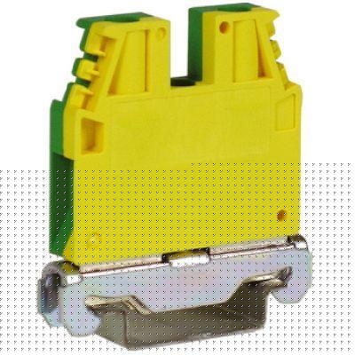 Клемма винт. TEC.6/O 6кв.мм жел/зел. DKC ZTO120