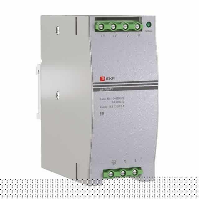 Блок питания 12В DR-75W-12 PROxima EKF dr-75w-12