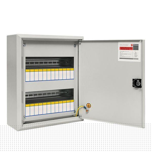 Щит ЩРН-24 (з) пласт. замок EKF mb21-24n