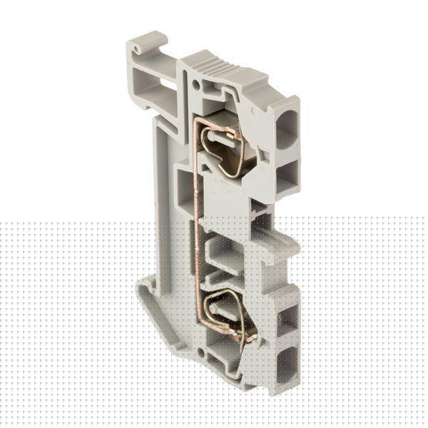 Колодка клеммная JXB-ST-4 41А пружинная сер. PROxima EKF plc-jxb-st-4