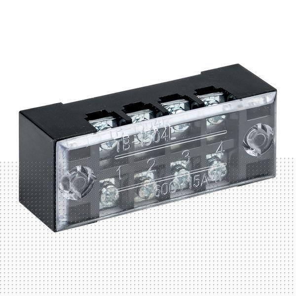 Терминал клеммный TB-1504 до 1.5кв.мм 15А 4 клеммные пары EKF tb-1504