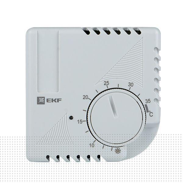 Термостат NO/NC (охлаждение/обогрев) накладной 16А 230В IP20 PROxima EKF thermo-no-nc-wall