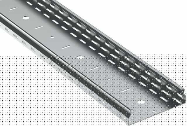 Лоток листовой перфорированный ESCA 7 50х200 L3000 сталь 1.5мм IEK CLP10-050-200-150-3