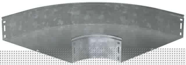 Угол для лотка плавный 90град. 400х80 Г01 ESCA HDZ IEK CPG01-0-90-080-400-HDZ