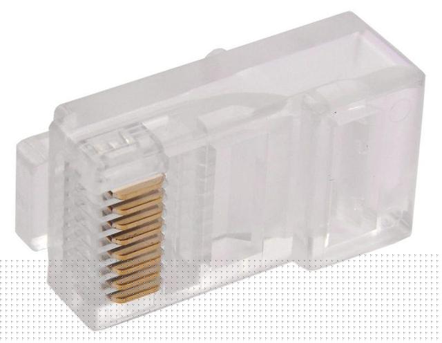Разъем RJ45 (8P8C) кат.5E UTP GENERICA CS3-1C5EU-G