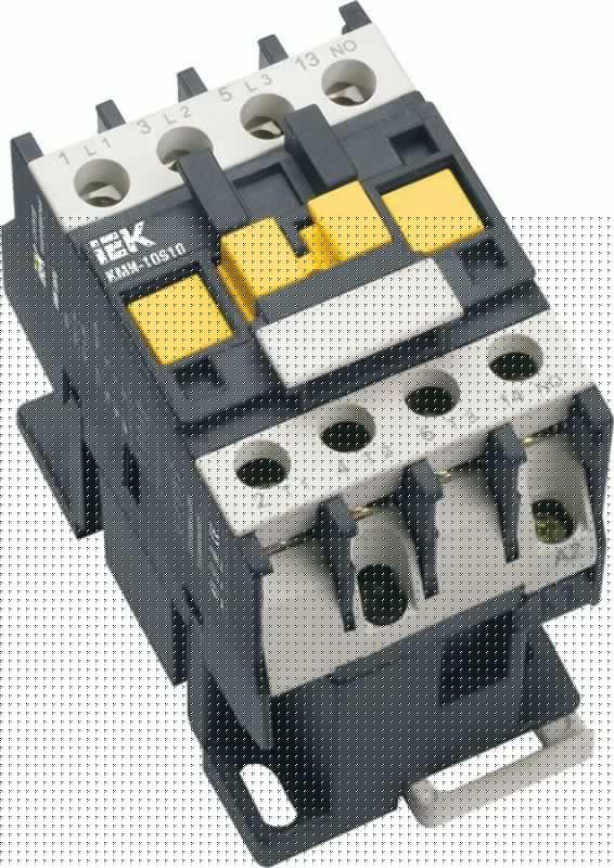 Контактор КМИ-11210 12А 400В/АС3 1НО IEK KKM11-012-400-10
