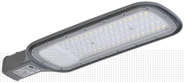 Светильник светодиодный ДКУ 1012-100Ш 5000К IP65 сер. IEK LDKU1-1012-100-5000-K03