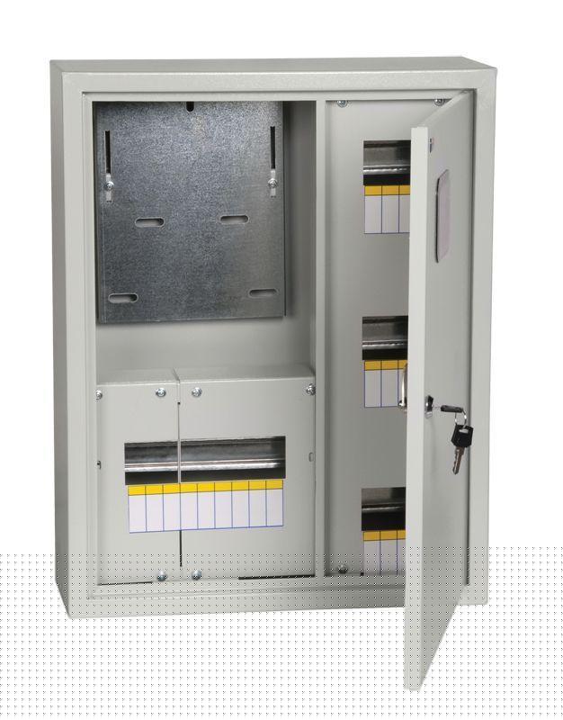 Корпус металлический ЩУРн-3/18 (560х440х165мм) IP31 TITAN IEK MKM32-N-18-31-ZO