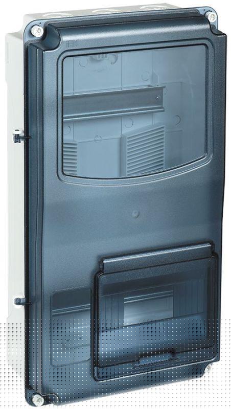 Корпус ЩУРн-П 3/12 Krepta 5 IP66 PC пластик. IEK MSP3-N-12-55