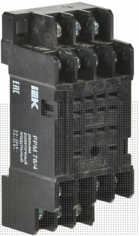 Разъем модульный РРМ78/4(PYF14A) для РЭК78/4(MY4) IEK RRP20D-RRM-4