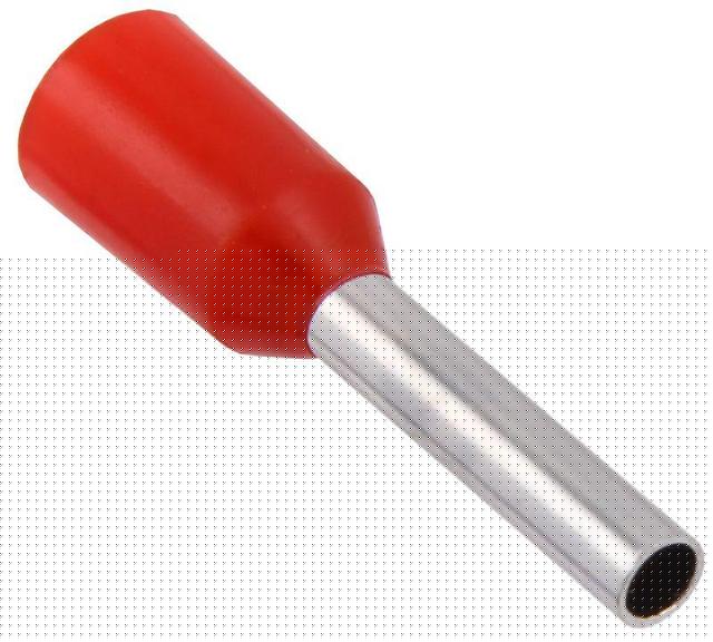Наконечник НШВИ 1.0-08 1мм2 из/фл (уп.100шт) GENERICA UGN11-008-001-100-G
