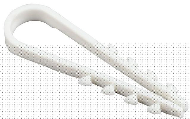 Дюбель-хомут 5-10мм d=5мм нейлон бел. (уп.100шт) IEK UHH35-5-10-100