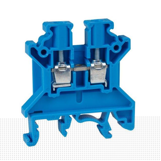 Клемма проходная винтовая OptiClip CTS-4-I-BU-32A-(0.2-4) син. КЭАЗ 289774