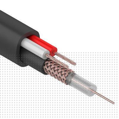 Кабель КВК-П-1.5+2х0.75 наруж.Ч бухта(м) REXANT 01-4015