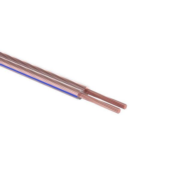 Кабель Stereo 2х1.00 прозр. SILICON (уп.5м) Rexant 01-6305-05