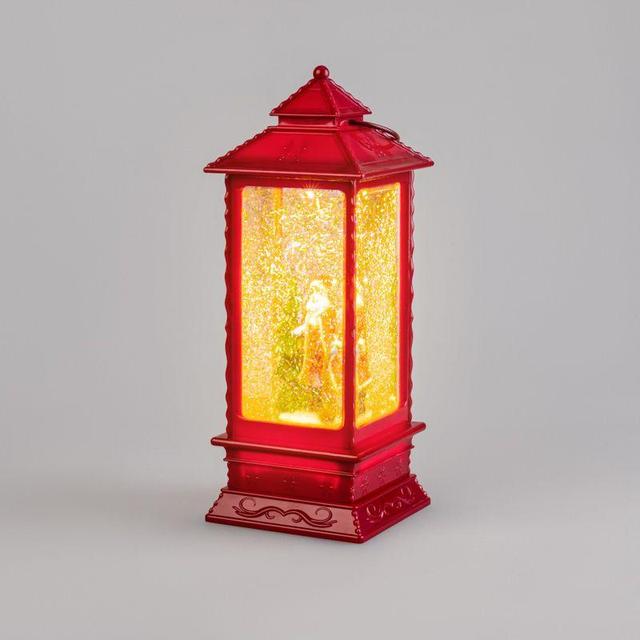 Фонарь декоративный Дед Мороз 1LED тепл. бел. 1.5Вт IP20 эффект снегопада с подсветкой Neon-Night 501-062
