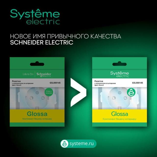 Антенна TV Glossa коннектор механизм сосна SE GSL001593