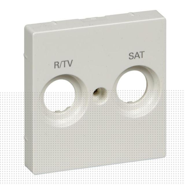 Плата Merten центральная с маркир. R/TV И SAT полярно бел. SchE MTN299819