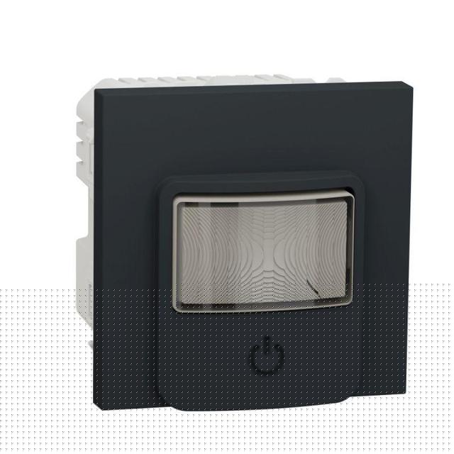 Механизм датчика движения WISER UNICA NEW 10А 230В с выкл. антрацит SchE NU352654