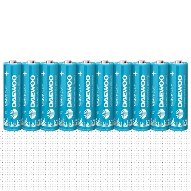 Элемент питания солевой AA/R6 1.5В Heavy Duty Shrink-10 (уп.10шт) DAEWOO 5042131