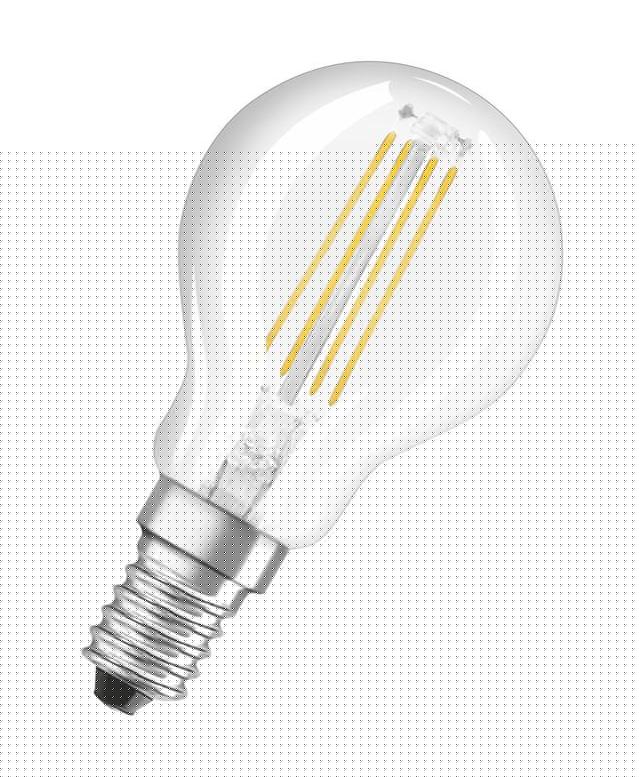 Лампа светодиодная филаментная LS CL P75 6W/840 FIL E14 230В OSRAM 4058075218178