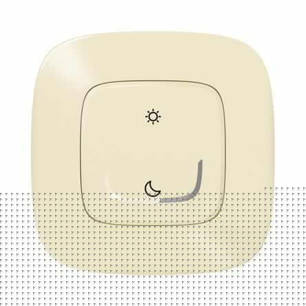 Выключатель умный беспроводной сценарный Valena Allure "День/Ночь" сл. кость Netatmo 752689