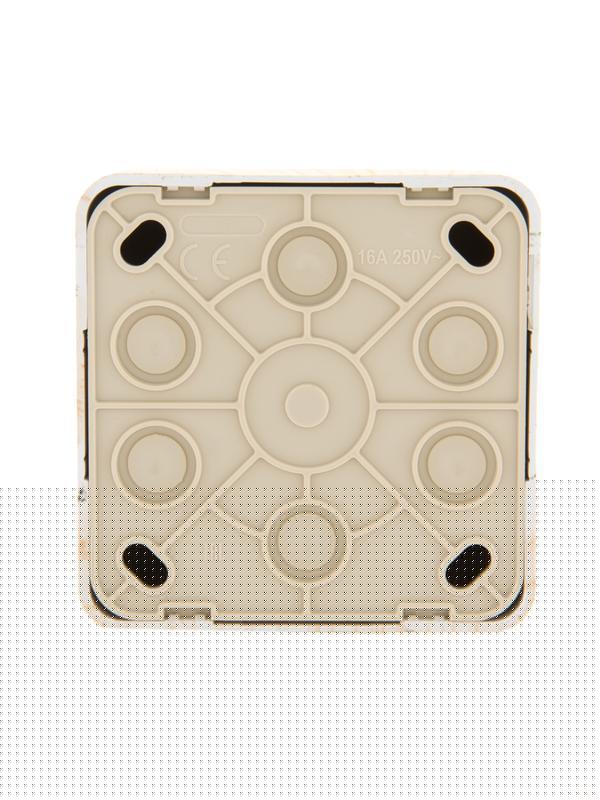 Розетка компьютерная 1-м ОП Viola RJ45 беленый дуб LEZARD 751-5200-139