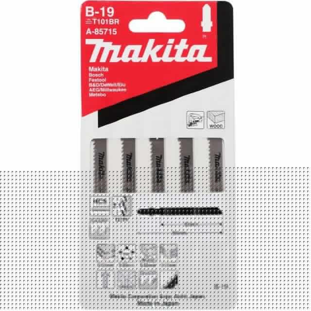 Пилка лобзиковая для декоративных материалов В-19 (уп.5шт) Makita A-85715