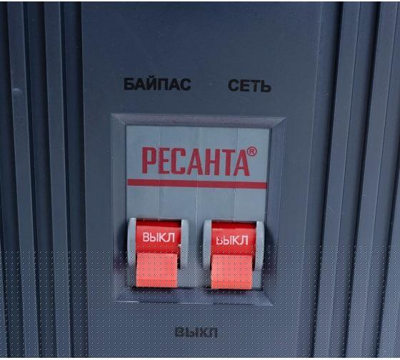 Стабилизатор напряжения АСН-12000/1-Ц 1ф 12кВт IP20 релейный Ресанта 63/6/10