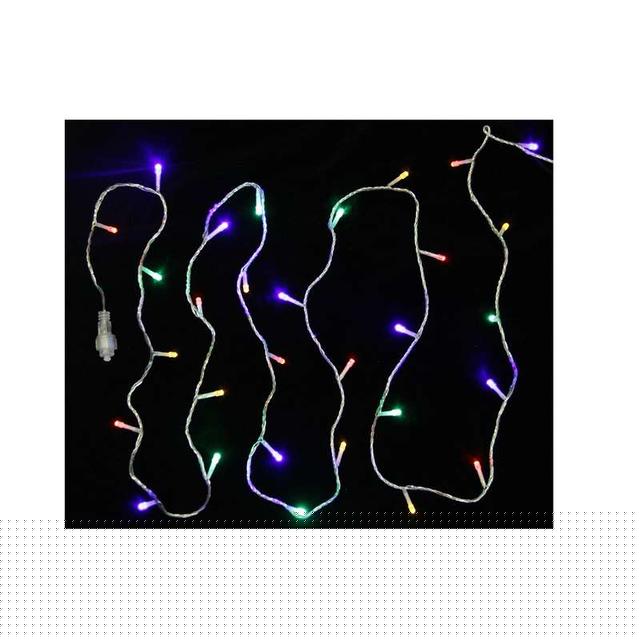 Гирлянда LD120-M-E 120 LED 12 м соед. до 20 мод. мульти SHLights 4690601040800