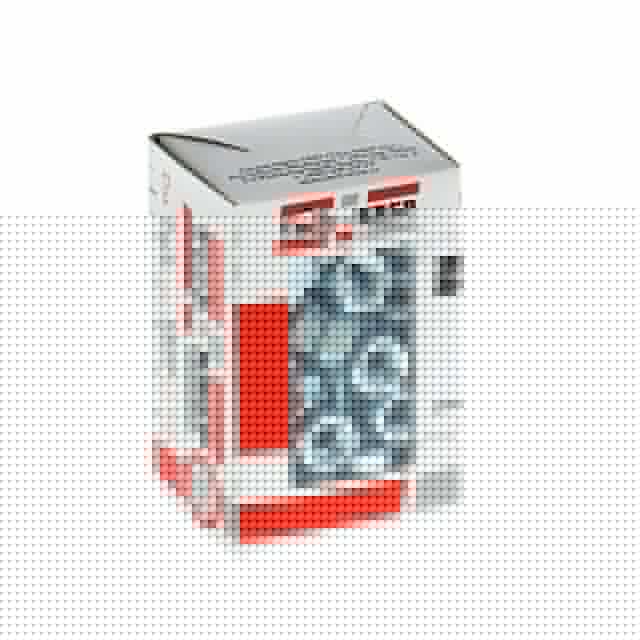 Гайка DIN934 шестигранная М8 оцинк. (уп.100шт) Tech-KREP 105248