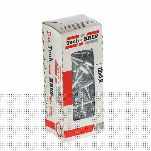Заклепка 4.8х12 (уп.100шт) Tech-KREP 102293