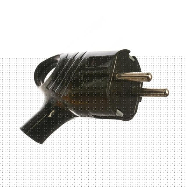 Вилка электрическая с заземл. с кольцом (ушком) 16А 250В IP20 черн. TOKOV ELECTRIC TKL-PLUZR-C05