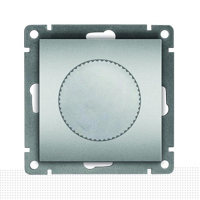 Светорегулятор СП Афина 500Вт механизм серебр. Universal A0101-S