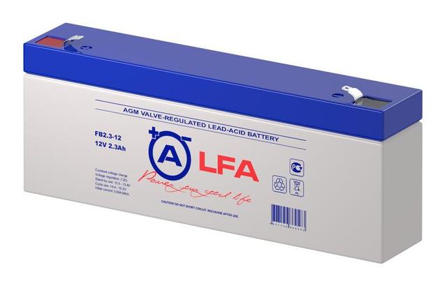 Аккумулятор 12В 2.3А.ч LFA FB2.3-12