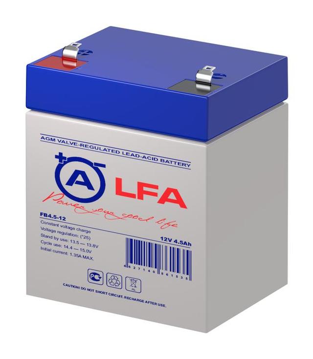 Аккумулятор 12В 4.5А.ч LFA FB4.5-12